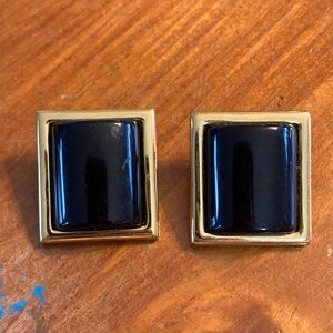 Chic Gold Square Earrings